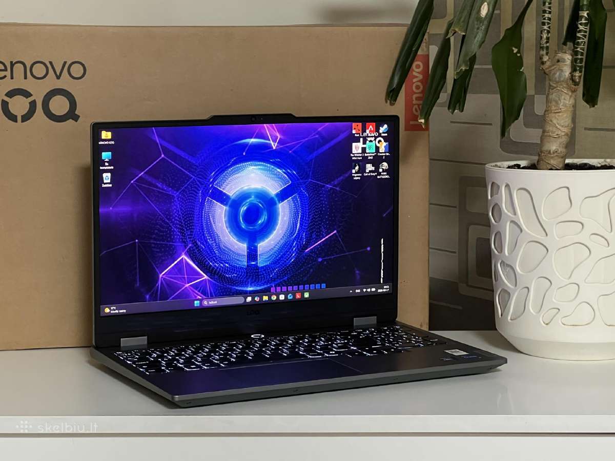 Parduodamas Lenovo Loq su Arc A530m, I5-12hx.