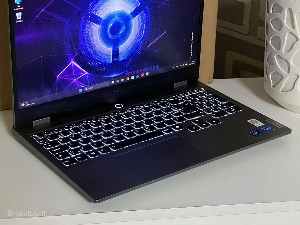 Parduodamas Lenovo Loq su Arc A530m, I5-12hx. - nuotraukos Nr. 3