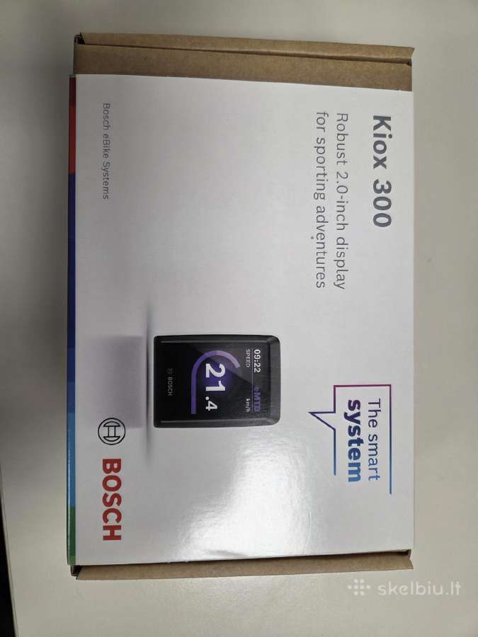 Bosch kiox 300 naujas ekranas