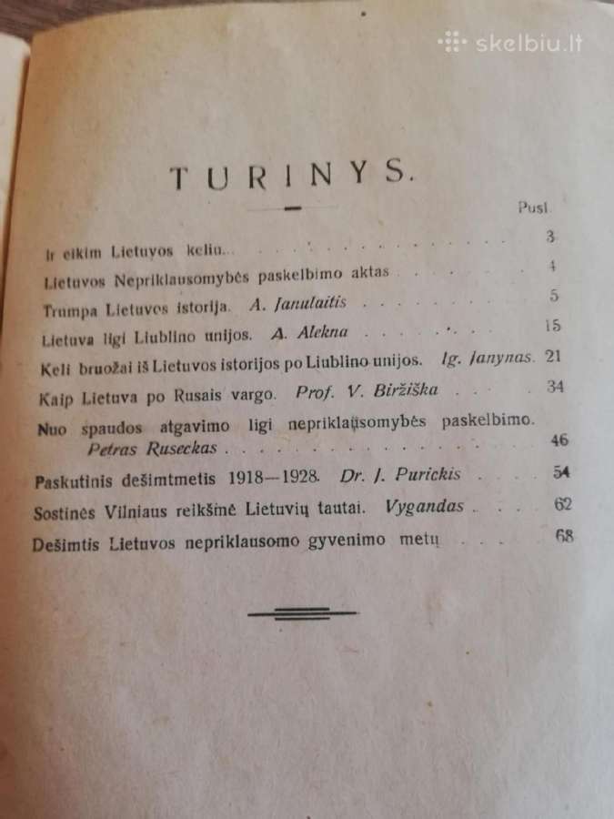 Eikim lietuvos keliu.1928m - nuotraukos Nr. 3