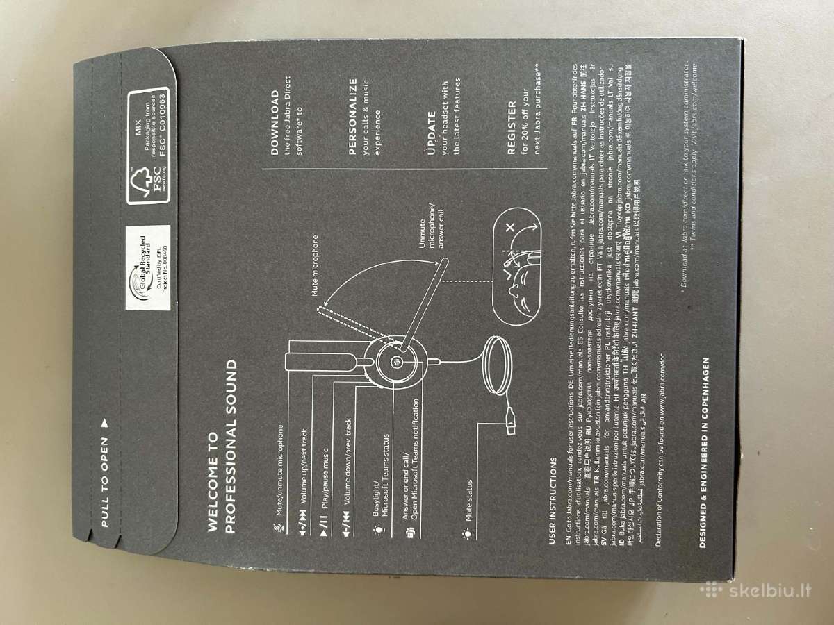 Jabra Evolve2 40 Se - nuotraukos Nr. 2