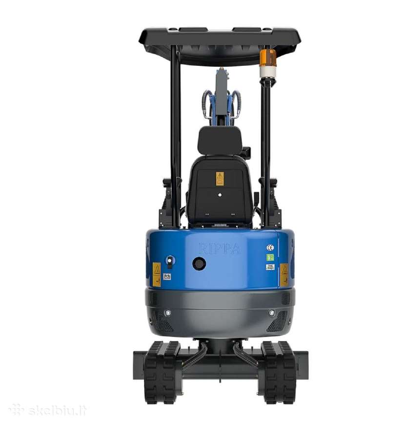 Mini ekskavatorius Rippa R10, su hidraulika - nuotraukos Nr. 4