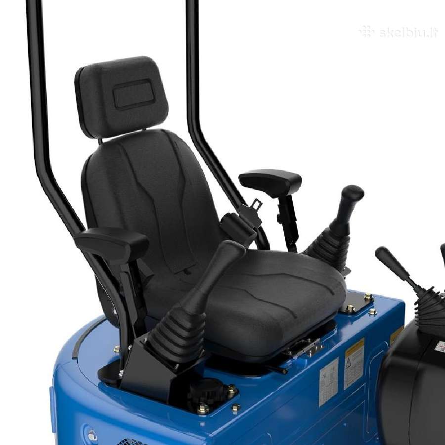 Mini ekskavatorius Rippa R10, su hidraulika - nuotraukos Nr. 5