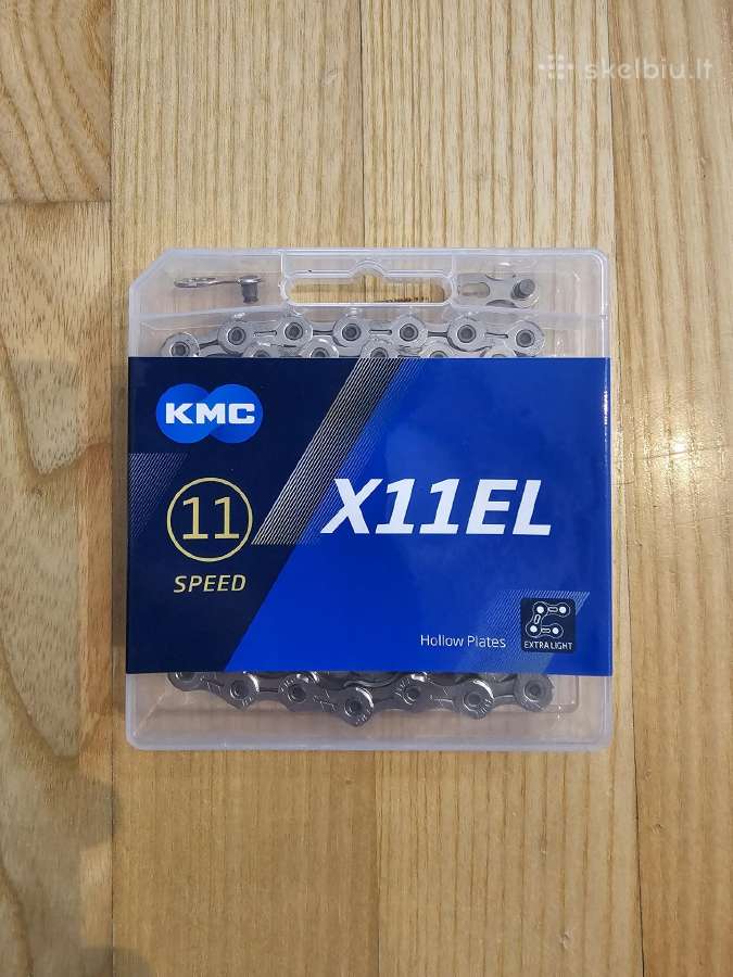 Kmc X11el 11s grandinė ir galinio bloko žvaigždutė