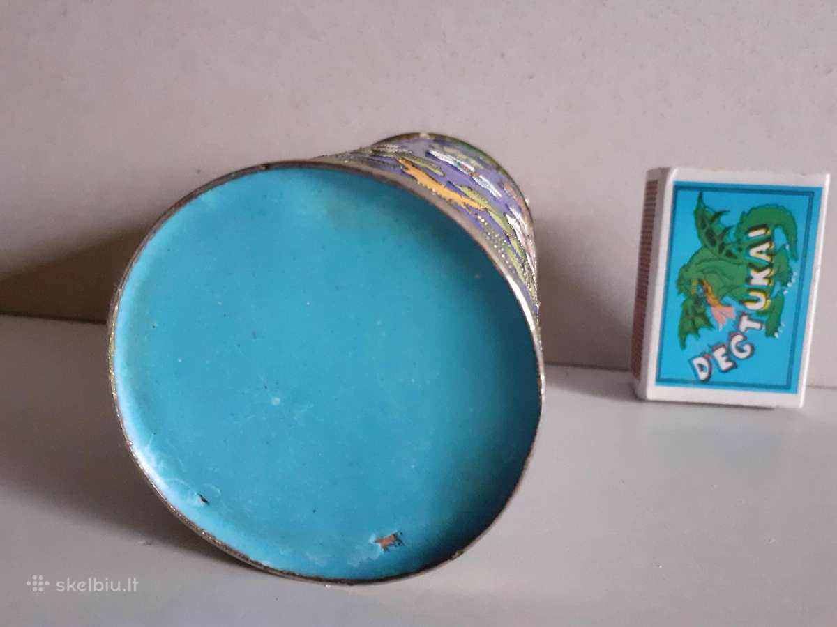 Pertvarinio emalio cloisonne pieštukinė - nuotraukos Nr. 2