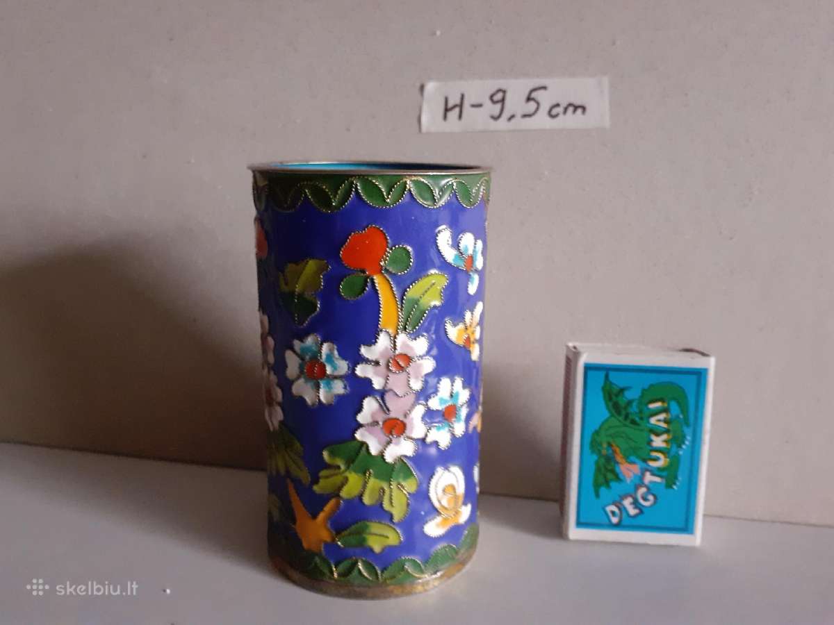 Pertvarinio emalio cloisonne pieštukinė - nuotraukos Nr. 3