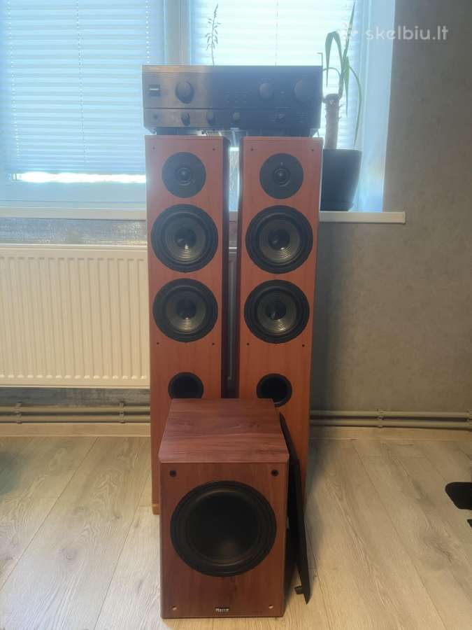 Parduodama audio sistema