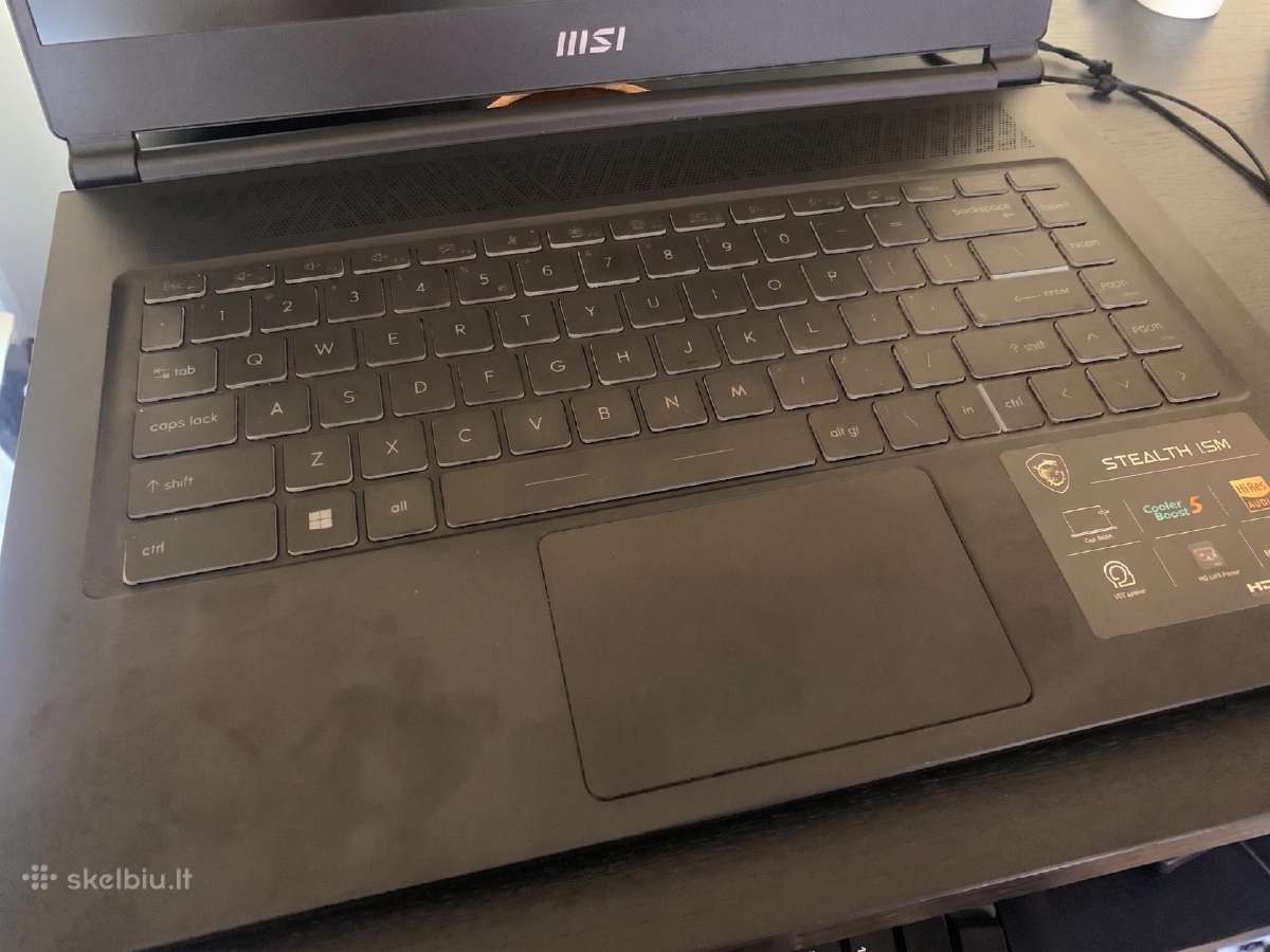 Galingas Msi Stealth zaidmams 3060 rtx - nuotraukos Nr. 3