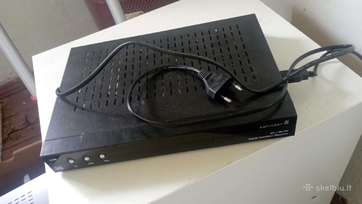 TV tuneris imtuvas Zehnder Zx 2700 Hu - nuotraukos Nr. 2