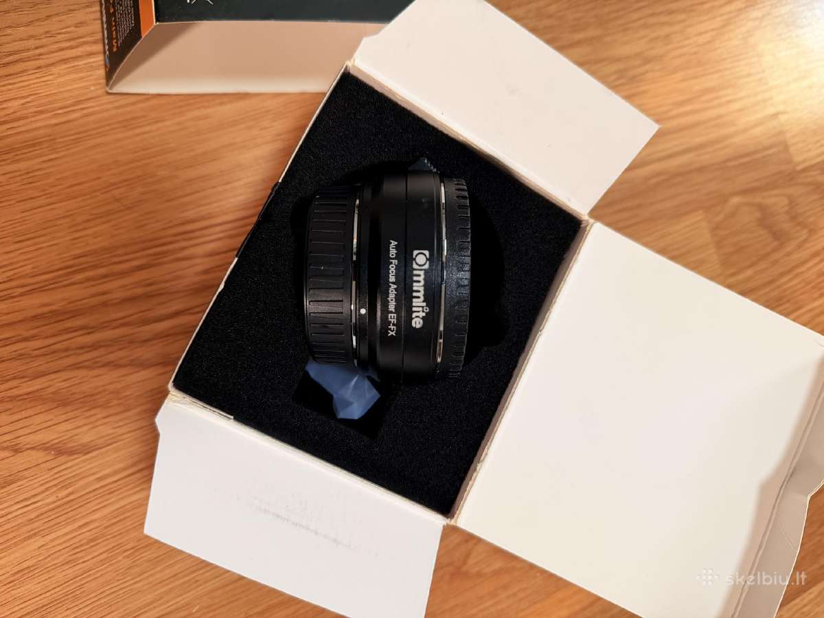 Commlite Cm-ef-fx Electronic Auto Focus adapteris - nuotraukos Nr. 2