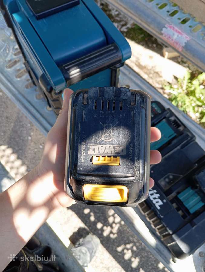 Dewalt akumuliatorius 6.0ah 18v - nuotraukos Nr. 2