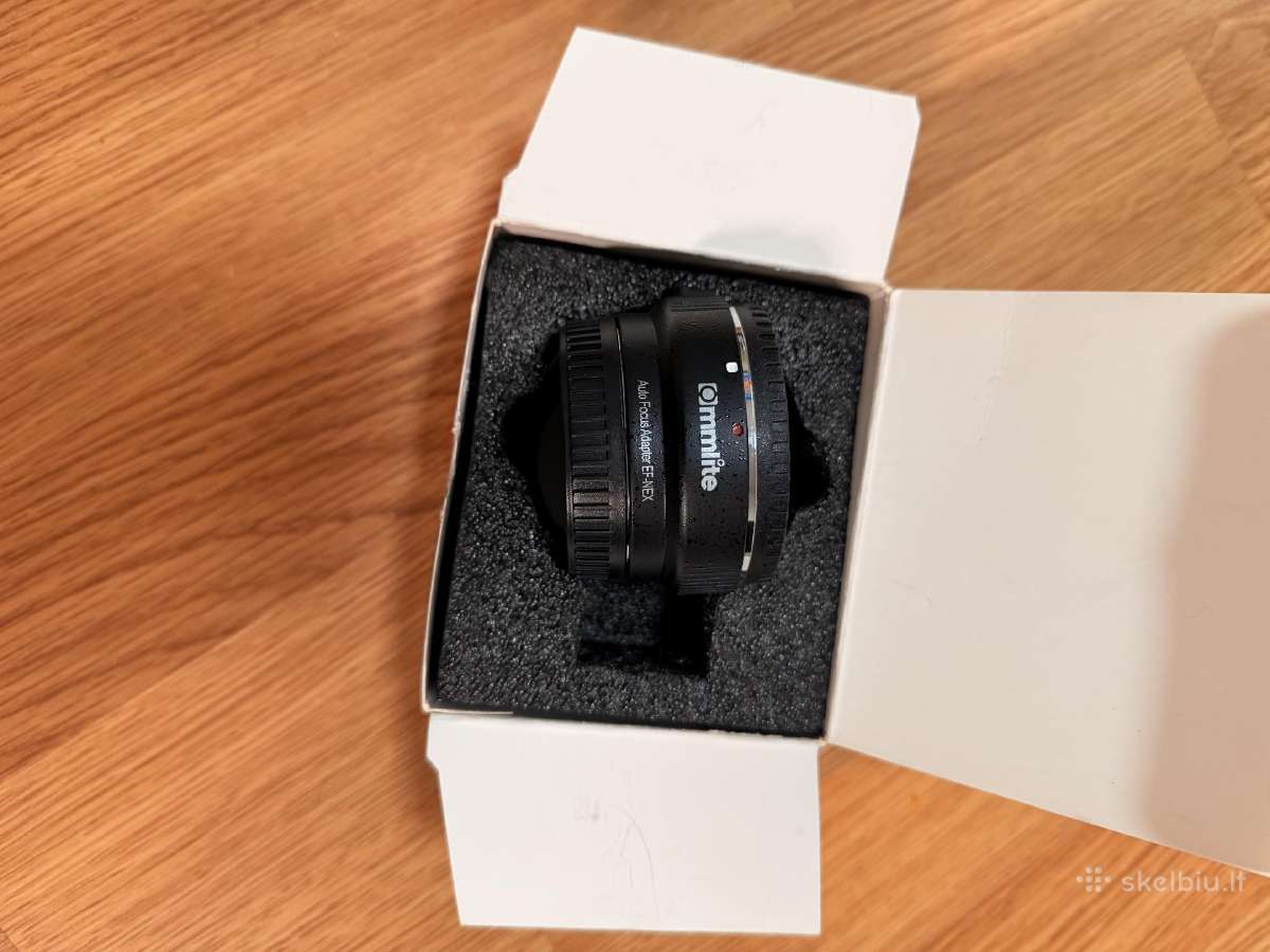 Ef & Ef-s Lens to E-mount Adapteris
