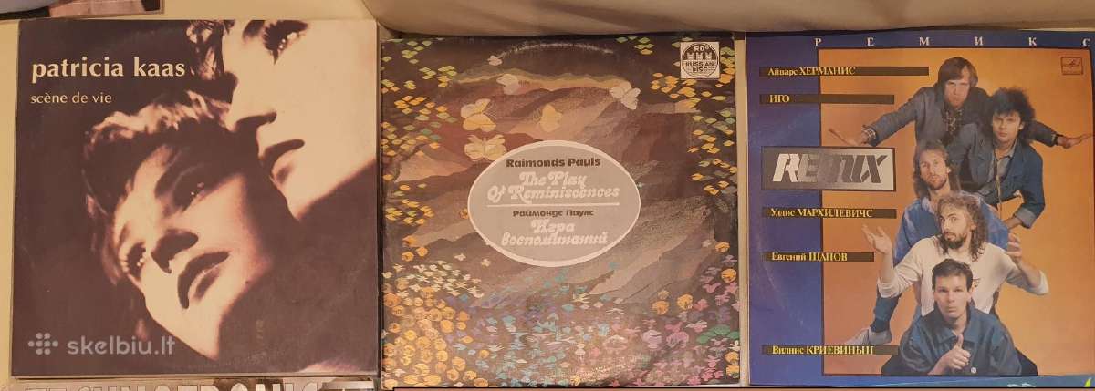 Įvairios Vinilinės Plokštelės
