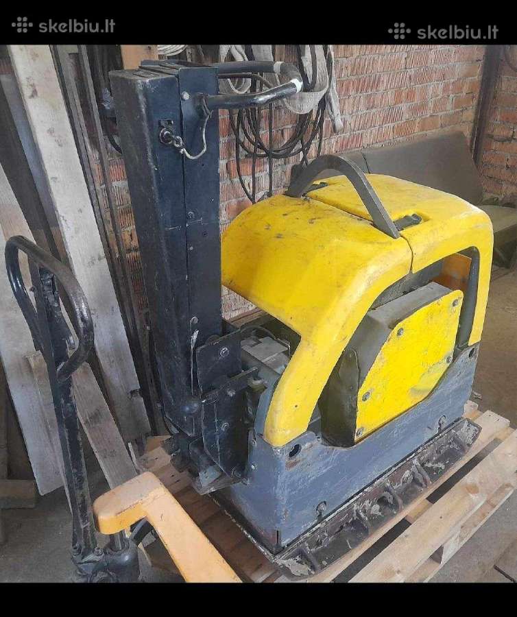 Vibro plokste 500kg Atlas Copco Lg504500kg vibro