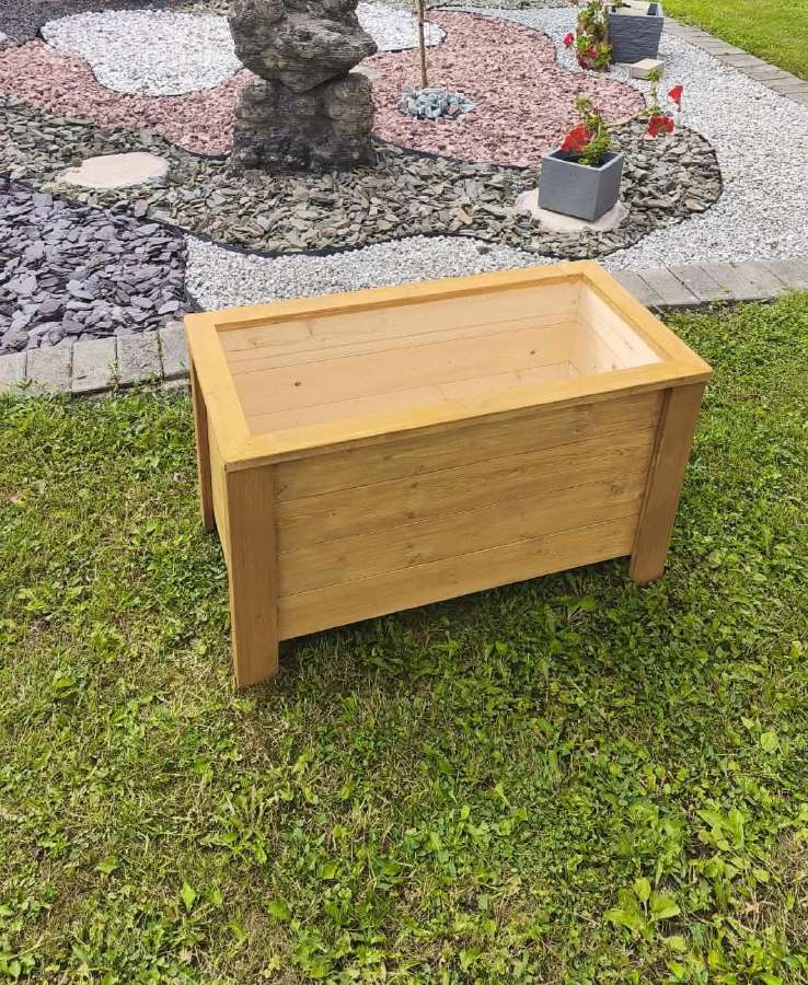 Lauko gėlių vazonas