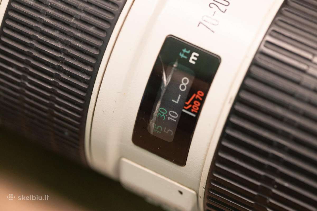 Canon 70-200mm 2,8f L Is Usm - nuotraukos Nr. 2