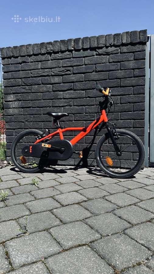 Vaikiškas dviratis iš Decathlon nedaug naudotas