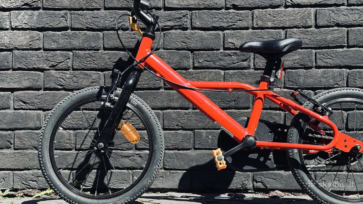 Beveik naujas vaikiškas dviratis su garantija - nuotraukos Nr. 17