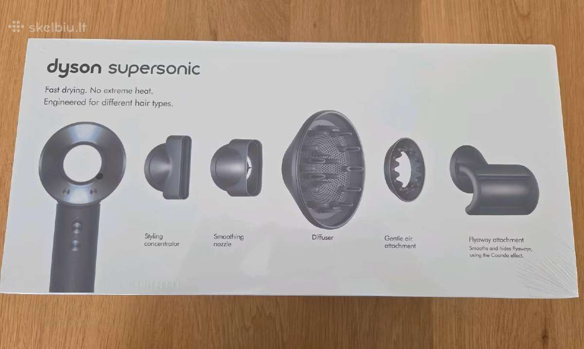 Dyson Supersonic plaukų džiovintuvas is Vokietijos