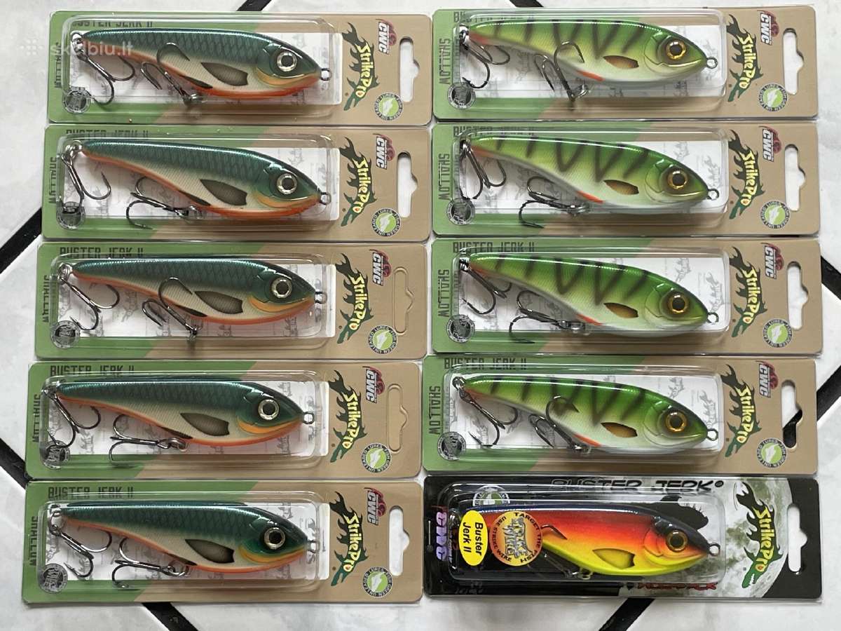 Strike Pro Buster Jerk II 12cm 37gbaby Buster