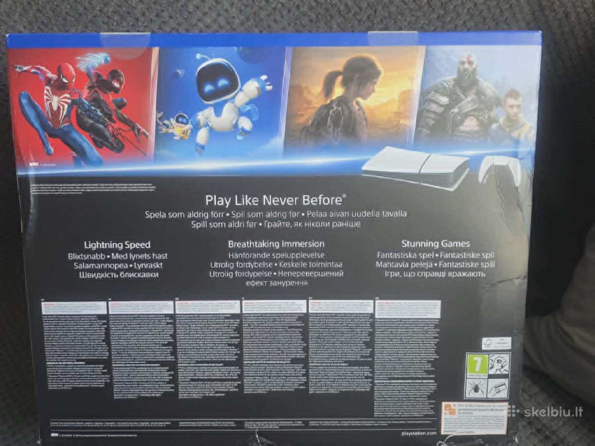 Žaidimų konsole Playstation 5 Digital Edition - nuotraukos Nr. 2