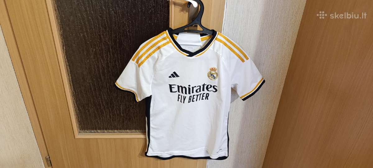 Adidas Real Madrid futbolo marškinėliai 13-14 metų