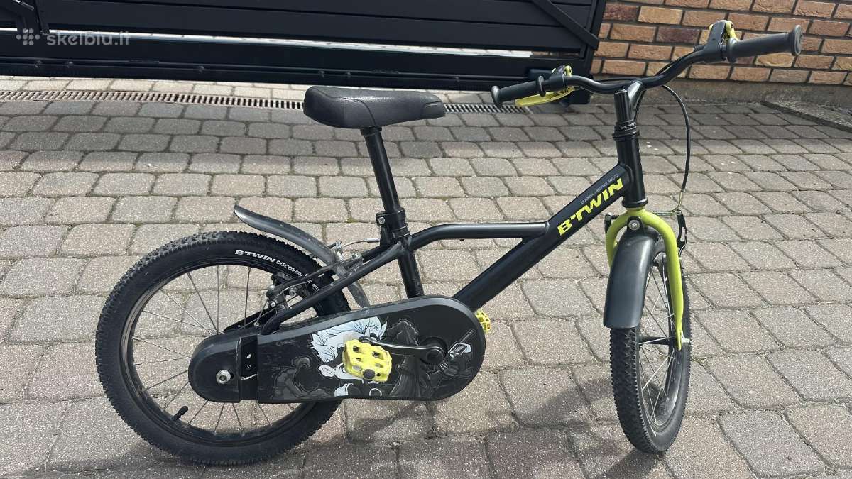 B-twin vaikiškas dviratis nuo 4-6 metų vaikui