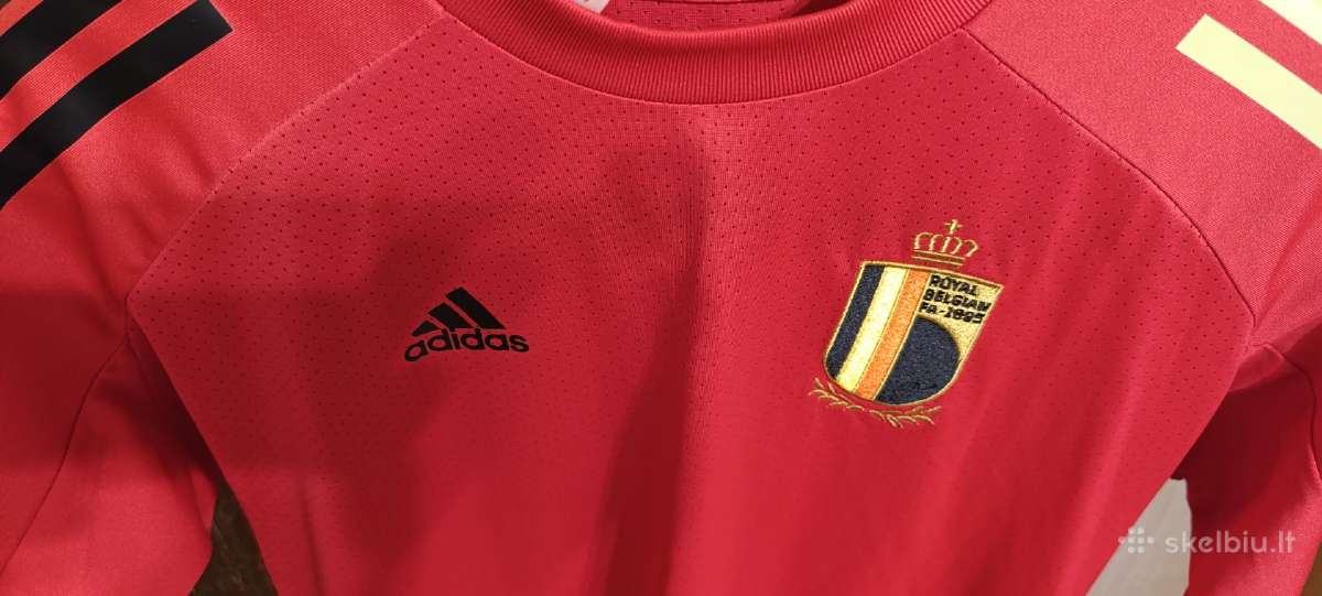 Adidas Belgijos futbolo marškinėliai 11-12 metų - nuotraukos Nr. 2