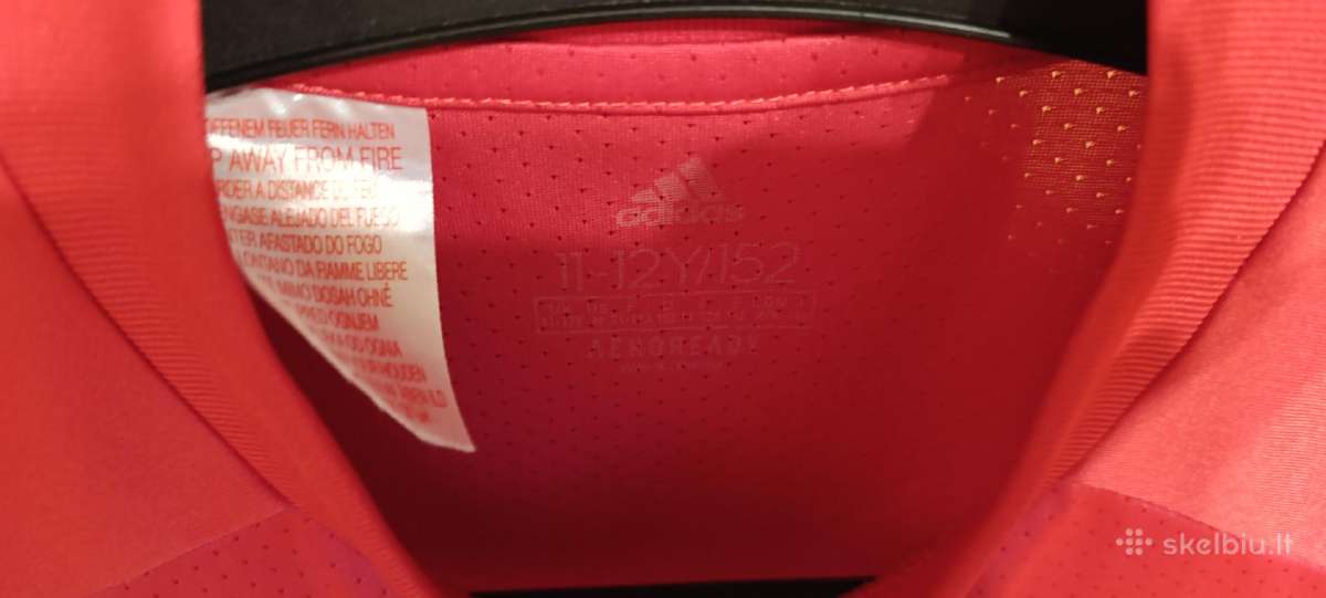 Adidas Belgijos futbolo marškinėliai 11-12 metų - nuotraukos Nr. 4