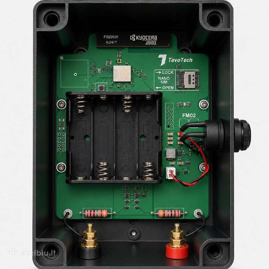 iPhone & Android elektrinio piemens matuoklis Fm02 - nuotraukos Nr. 6