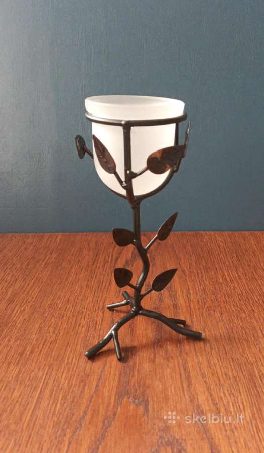 Metalinė žvakidė, aukštis 18,5cm