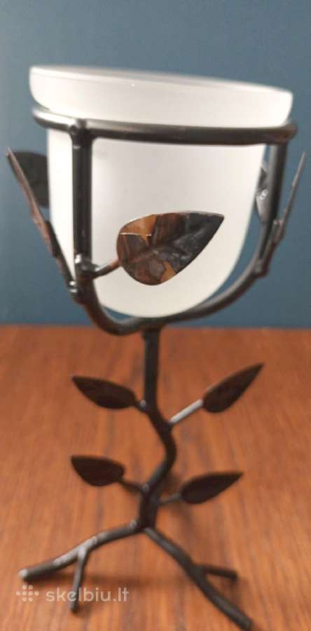 Metalinė žvakidė, aukštis 18,5cm - nuotraukos Nr. 5