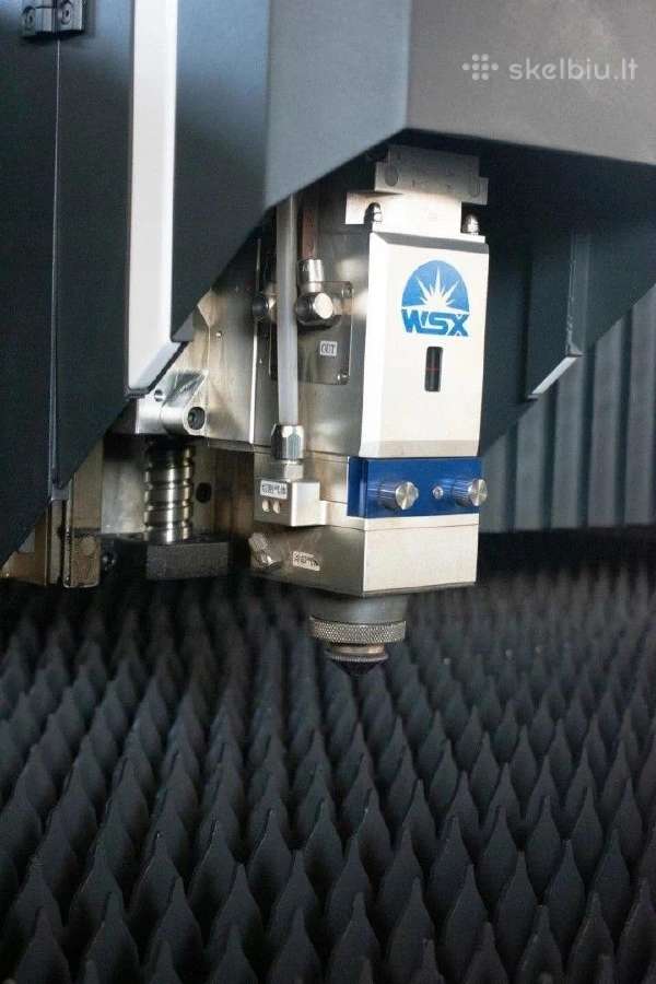Lazerinės Fiber pjovimo staklės 6kw - nuotraukos Nr. 3