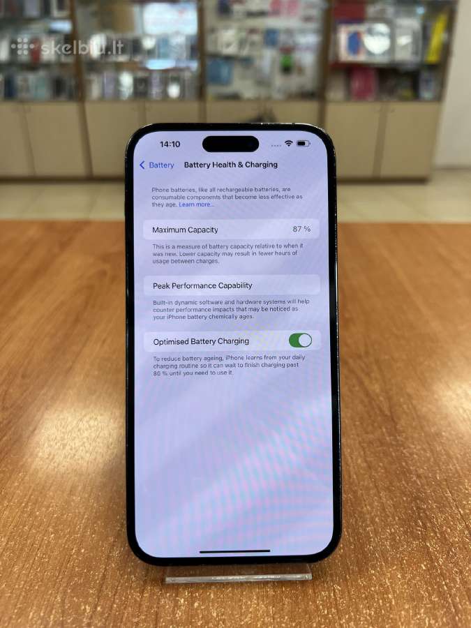 Apple iPhone 14 Pro Max 256 GB (Naudotas) - nuotraukos Nr. 2