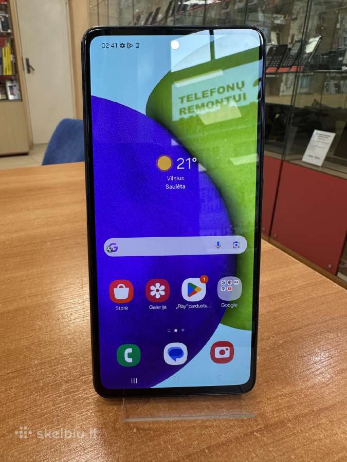 Samsung Galaxy A52 5G 128 GB (naudotas)