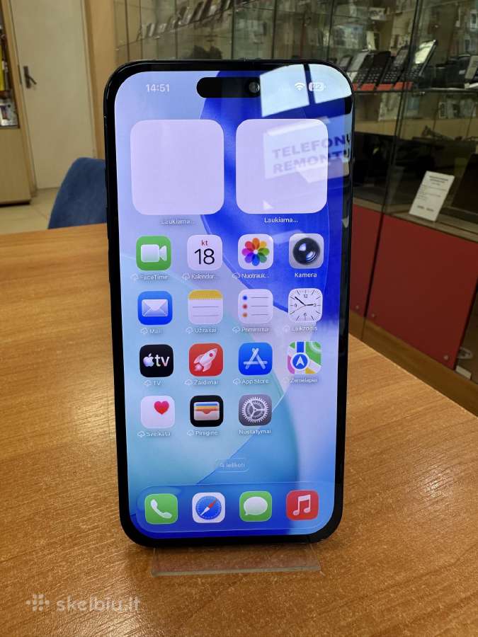 Apple iPhone 16 Plus 128 GB (Naudotas)