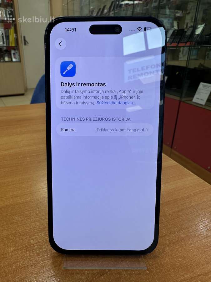 Apple iPhone 16 Plus 128 GB (Naudotas) - nuotraukos Nr. 2