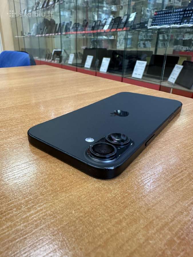 Apple iPhone 16 Plus 128 GB (Naudotas) - nuotraukos Nr. 9