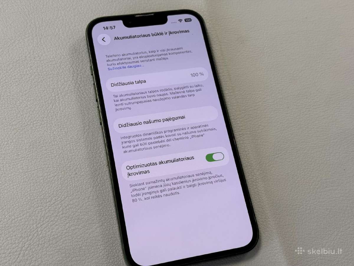 iPhone 13 su 128gb ir su 256gb be subraižymų - nuotraukos Nr. 23