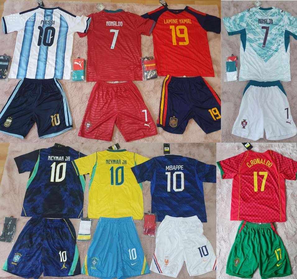 Messi/ronaldo/yamal/mbappe/neymar vaikiškos