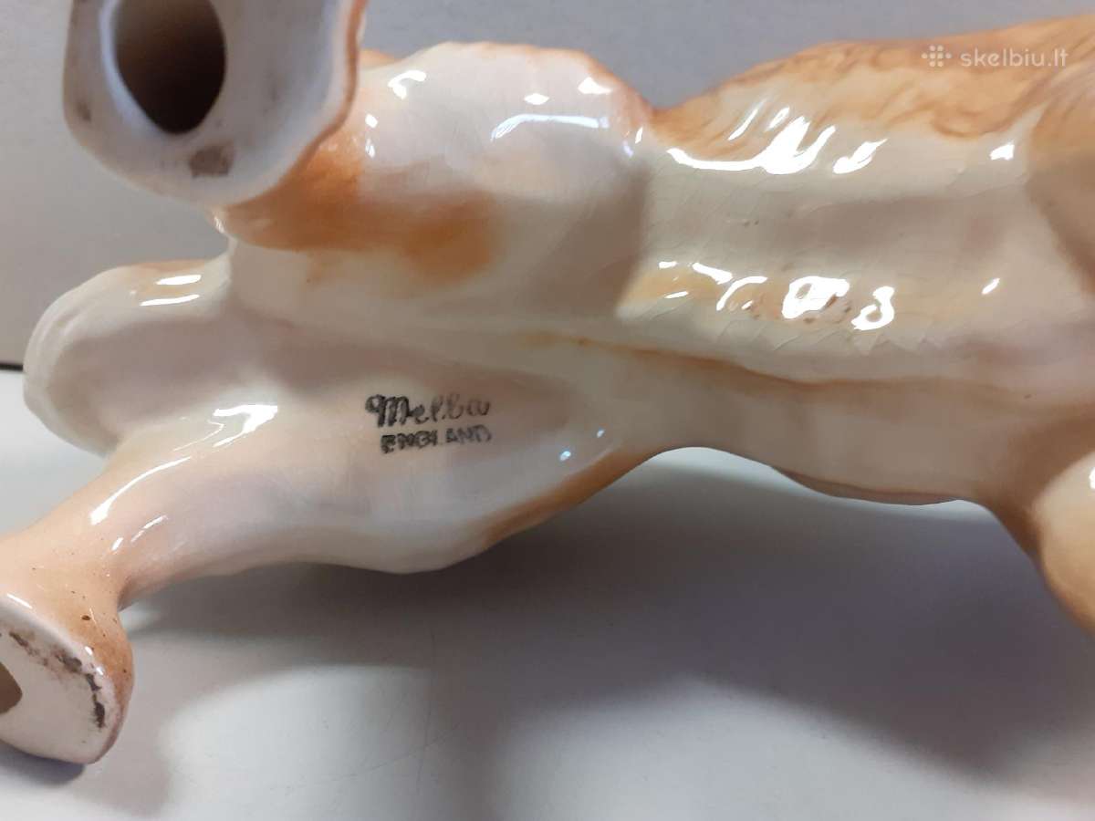 Vtg porcelianinė Melba Ware kolis Xxa.vidurys - nuotraukos Nr. 6