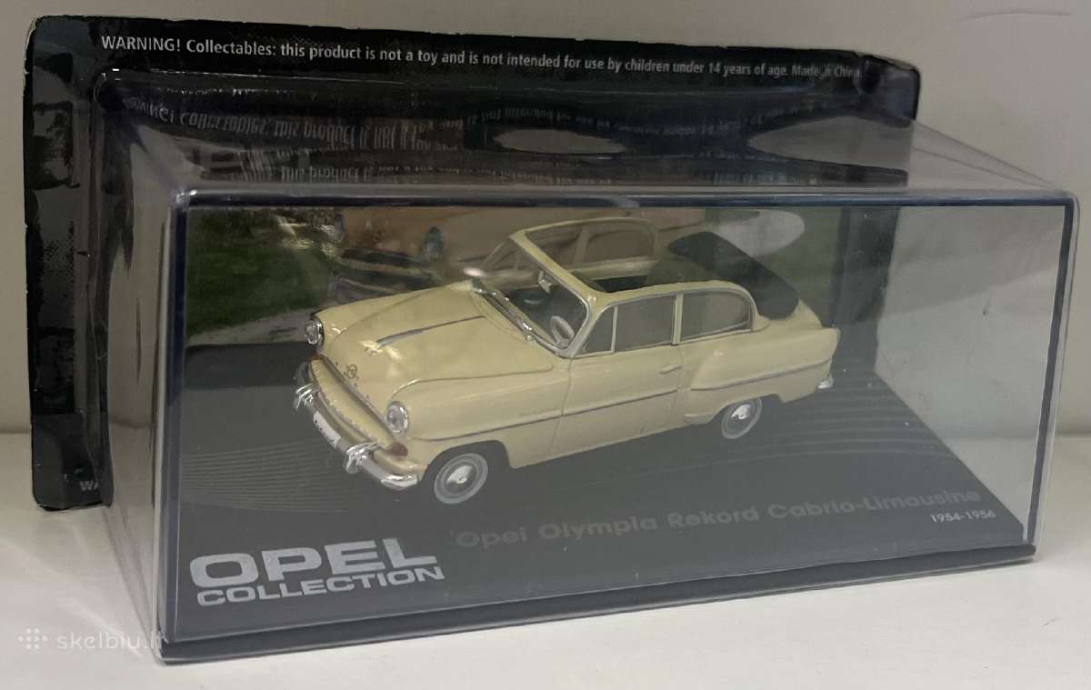 Kolekciniai modeliukai-opel Olympia