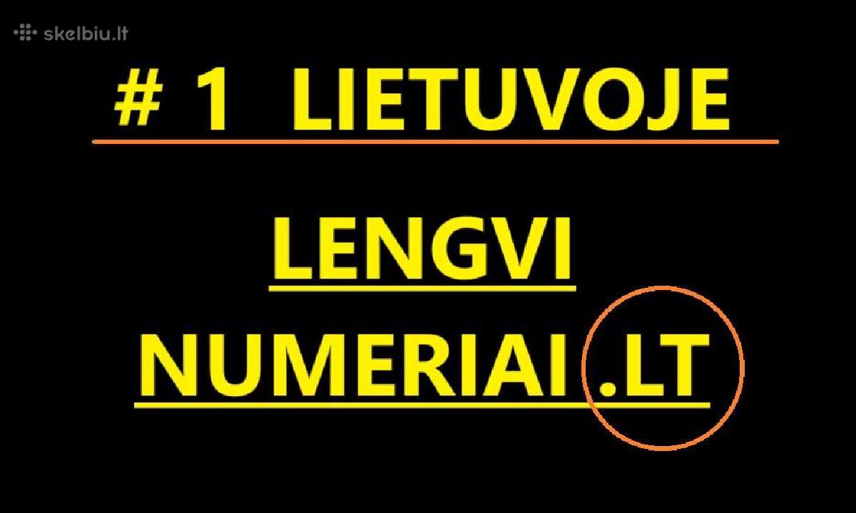 *VIP* - Nr.1 - Pigūs Numeriukai = 7777, 8888, 9999 - nuotraukos Nr. 5