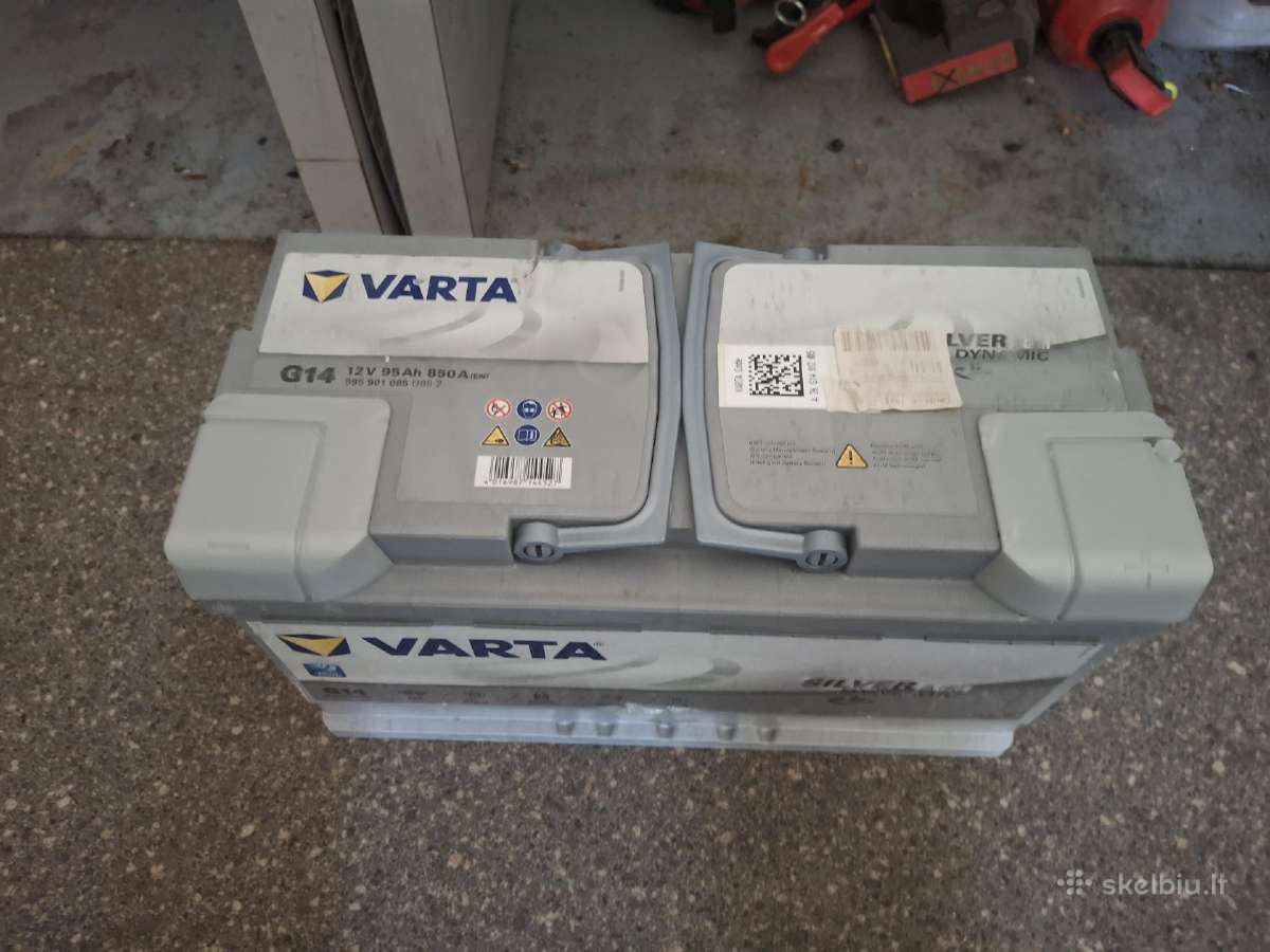 Auto akumuliatorius varta 12 v95ah 850a