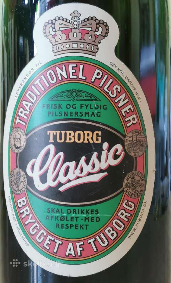 3 l tuščias alaus butelys