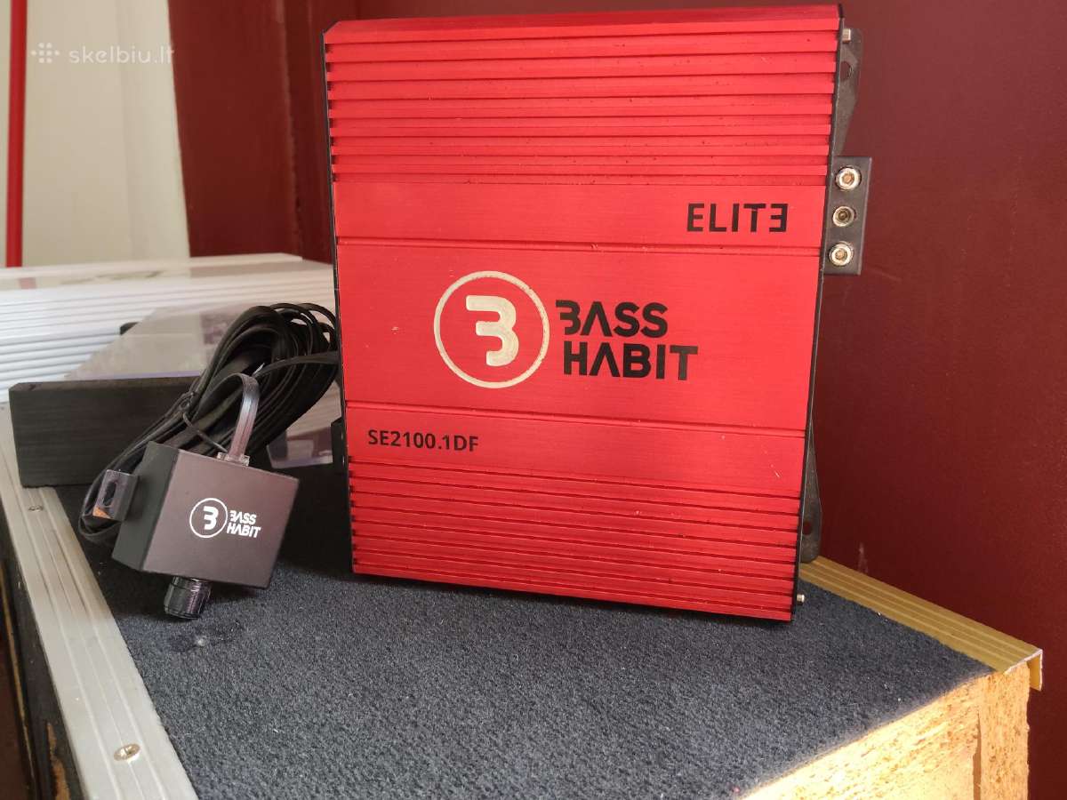 Monoblokas bass habit
