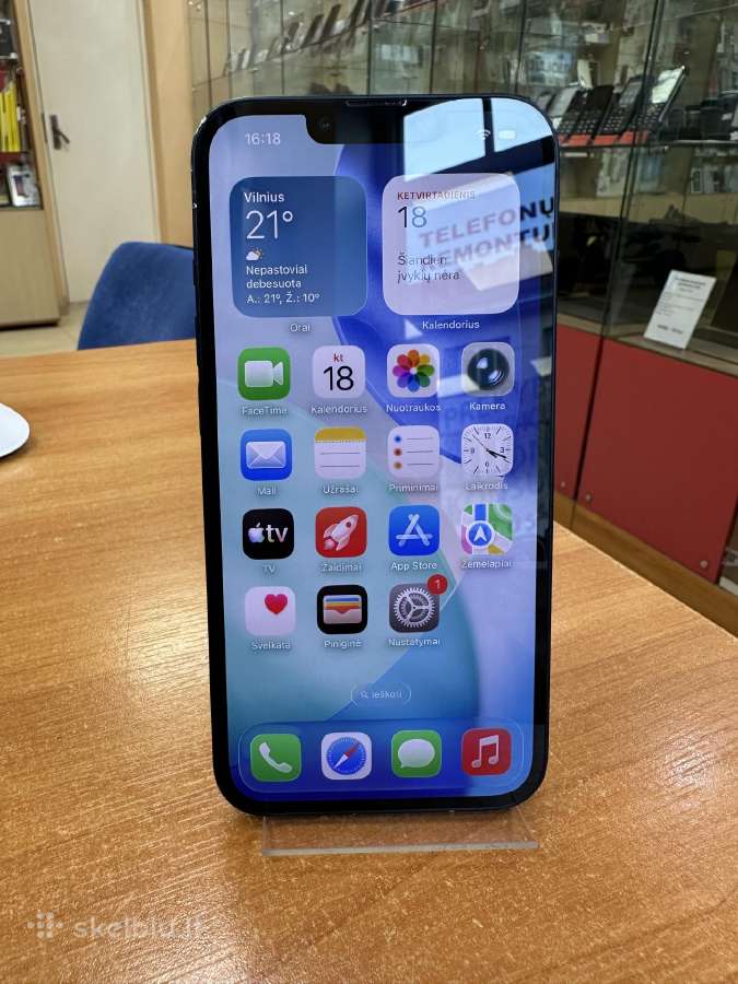 Apple iPhone 13 128gb (naudotas)