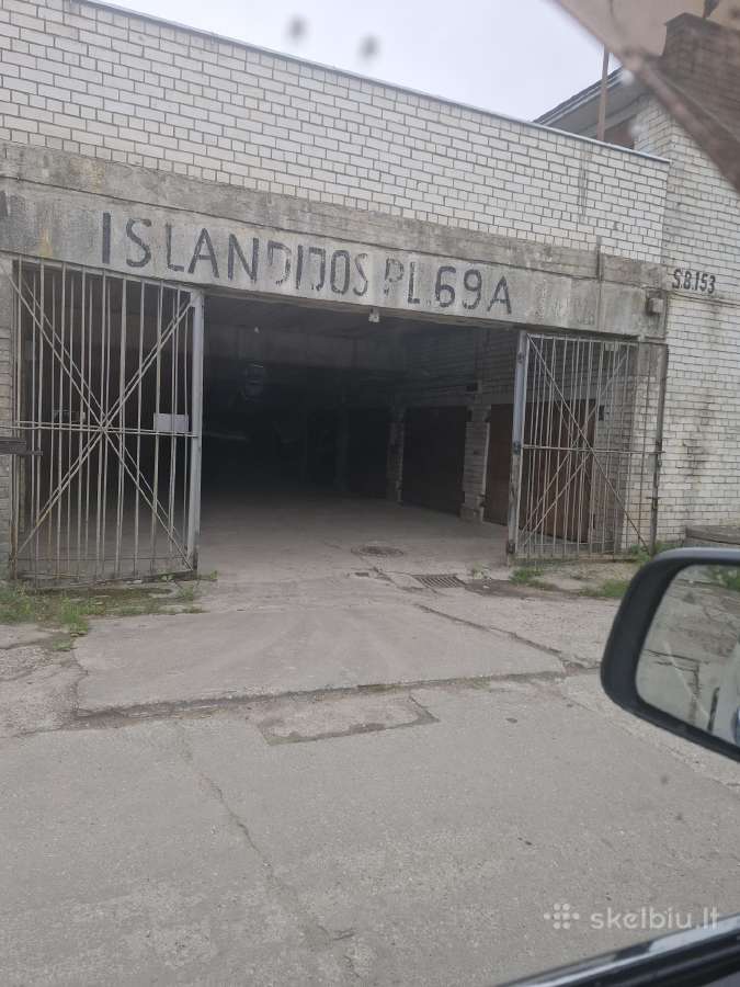Isnuomojamas platesnis garazas Islandijos pl. - nuotraukos Nr. 5