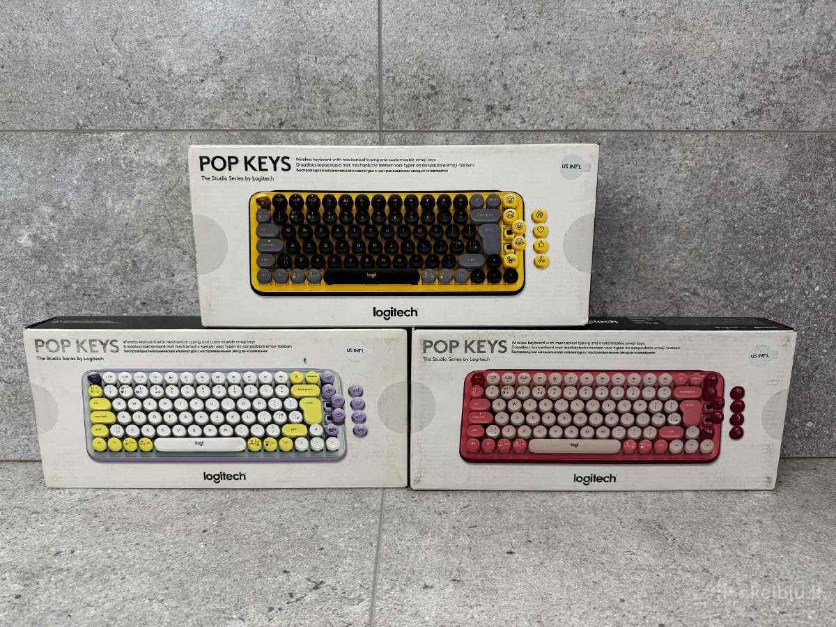 Logitech Pop Keys Mechanical Heartbreaker Wireless - nuotraukos Nr. 2