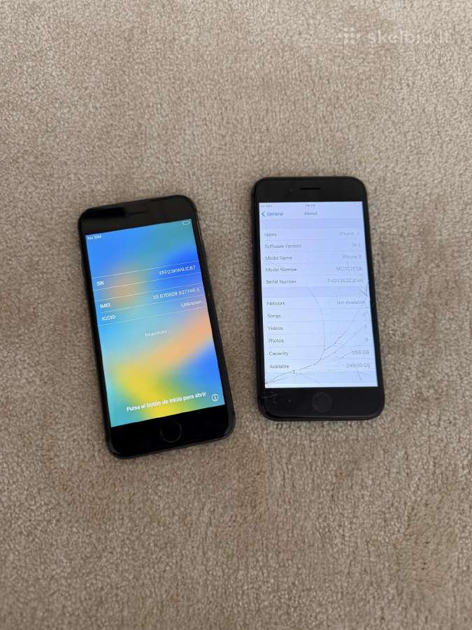 2x iPhone 8 black